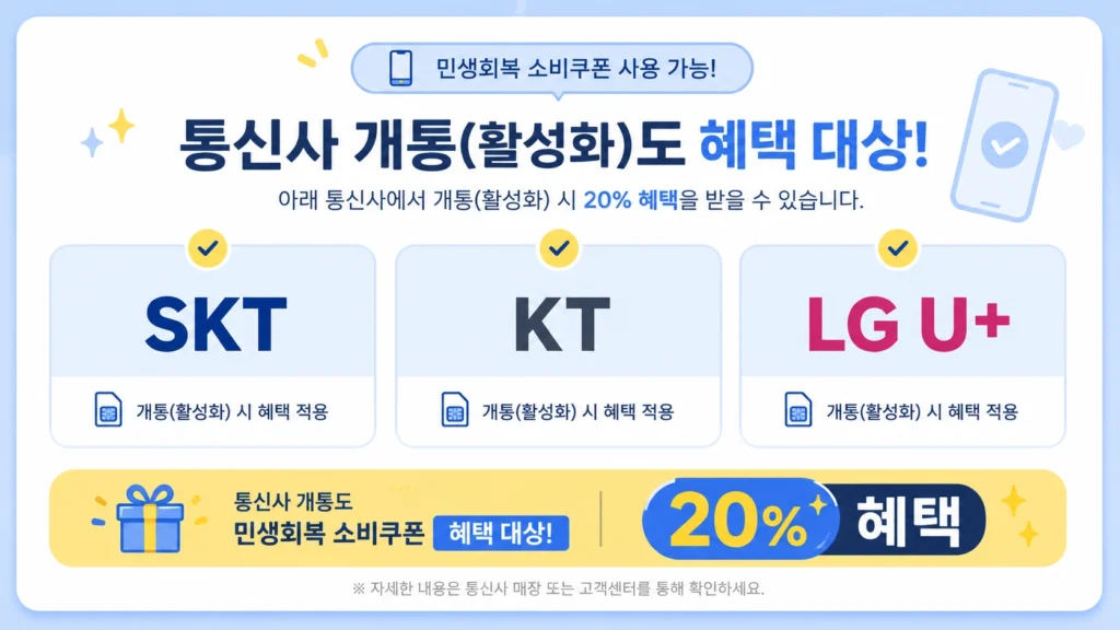 통신사로 갤럭시 개통하고 온누리상품권 20% 받는 법 2 삼성전자온누리상품권22