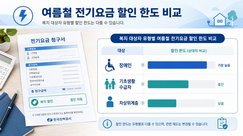 2026 여름철 전기요금 할인 대상 총정리 다자녀·출산가구 신청방법 3 전기요금할인22
