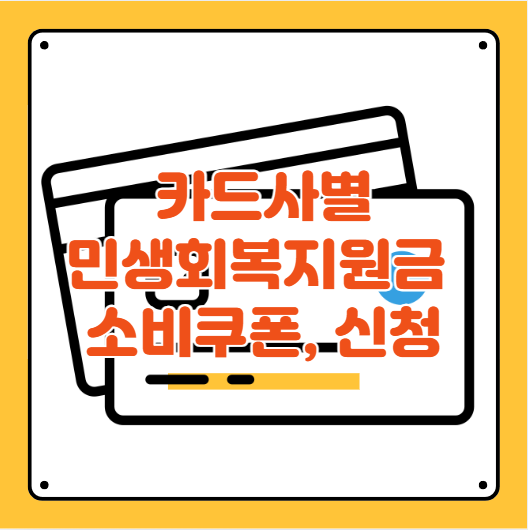 카드사별 민생회복지원금