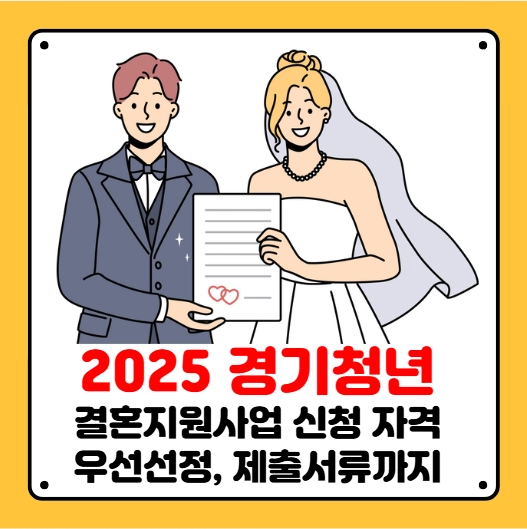 경기청년 결혼지원