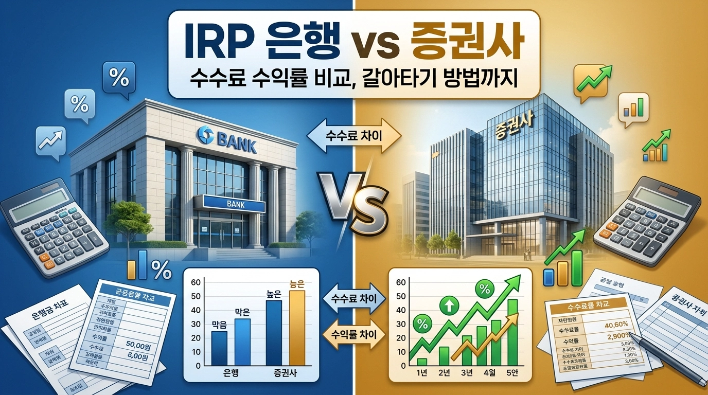 IRP 은행 vs 증권사1