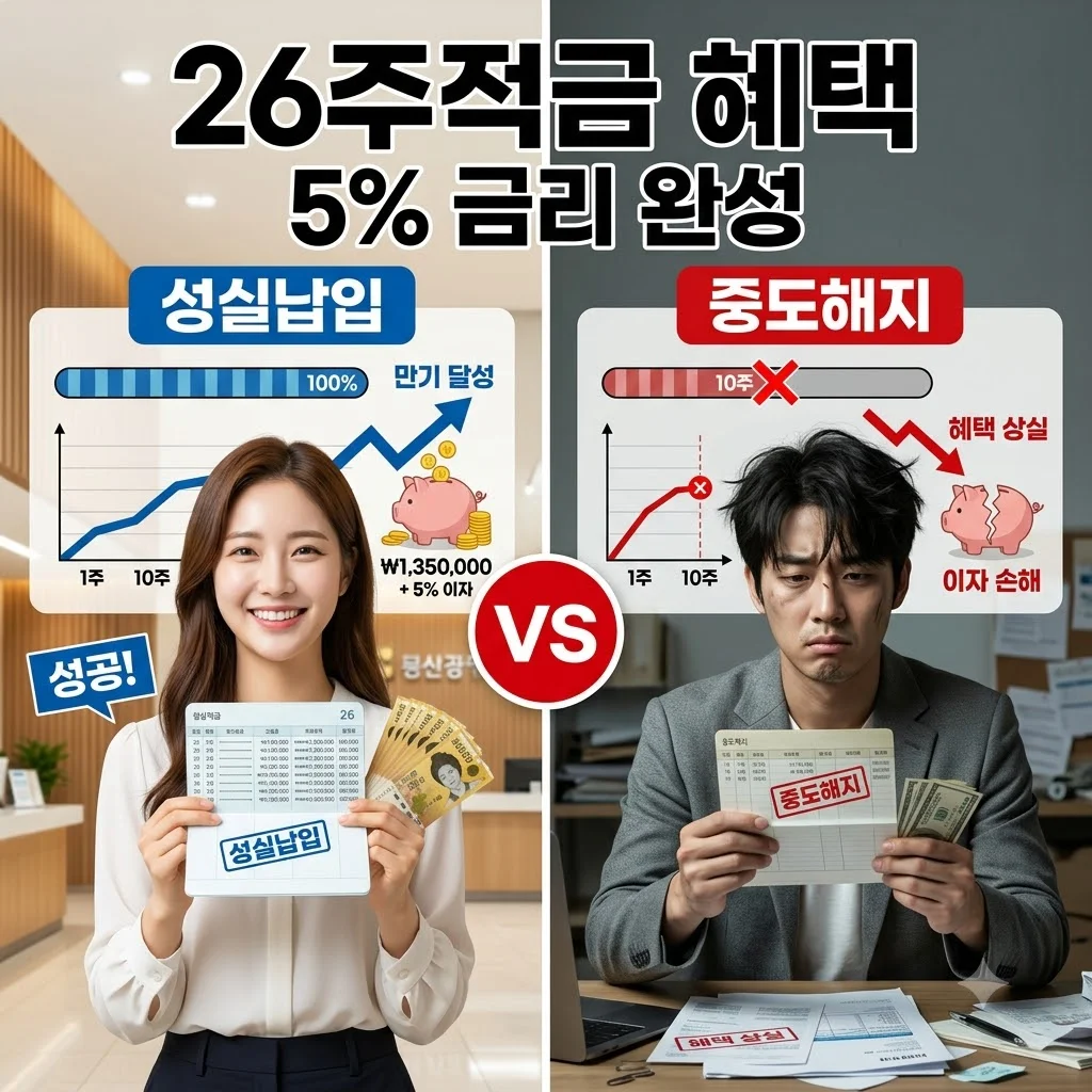 카카오뱅크 26주적금 자동이체 우대금리 조건, 이것 모르면 손해!