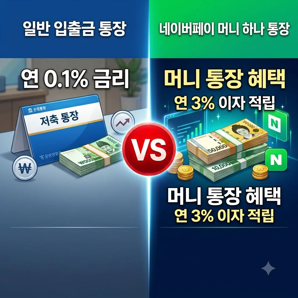 네이버페이 머니 하나 통장 이자 적립률 핵심 요약 및 활용 꿀팁