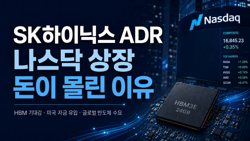 Sk하이닉스나스닥상장 1