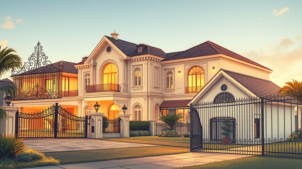 1세대 1주택 비과세 요건 (illustration 스타일)