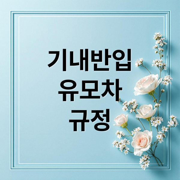 기내반입 유모차