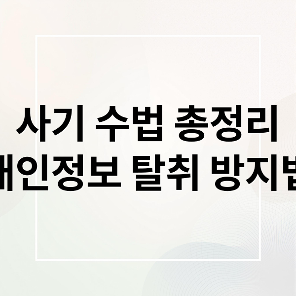 개인정보 탈취 방지법