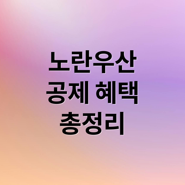 노란우산 공제