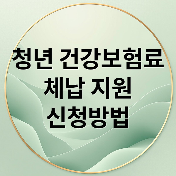 청년 건강보험료